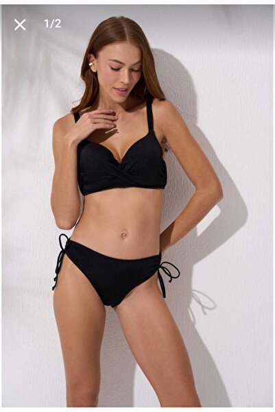 Pierre Cardin Σετ μπικίνι με ενίσχυση και επένδυση, με έξι συρόμενες τιράντες