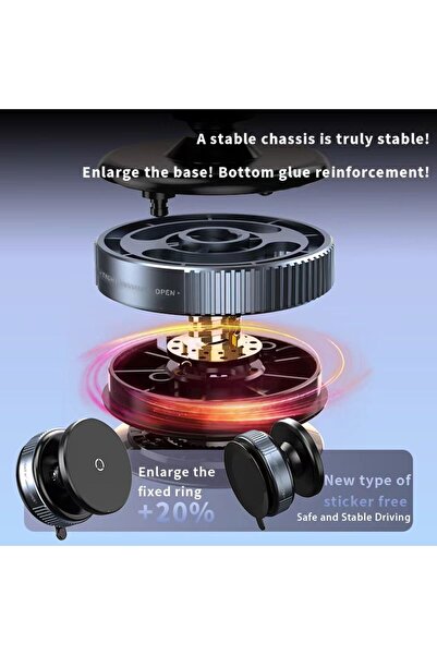 Phanfone ستاند جوال مغناطيسي من فان فون