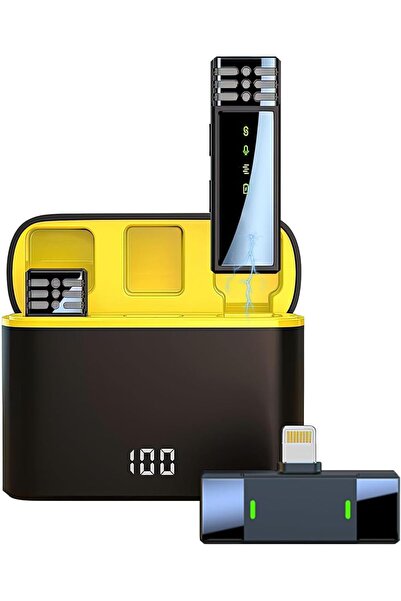 Arabest 2 Pack Wireless Lavalier Microphone, Built-in Noise Cancellation Chip...