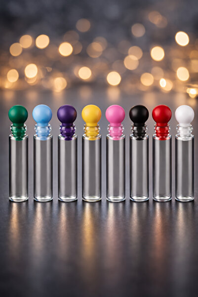 Cosy Club Shop 8li 1ml Mini Deneme Boy Yeniden Doldurulabilir Taşınabilir Cam...