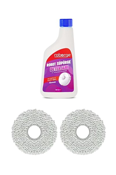 Roborge Roborock Q Revo S Robot Aspirator cu lavetă de mop + Detergent pentru...