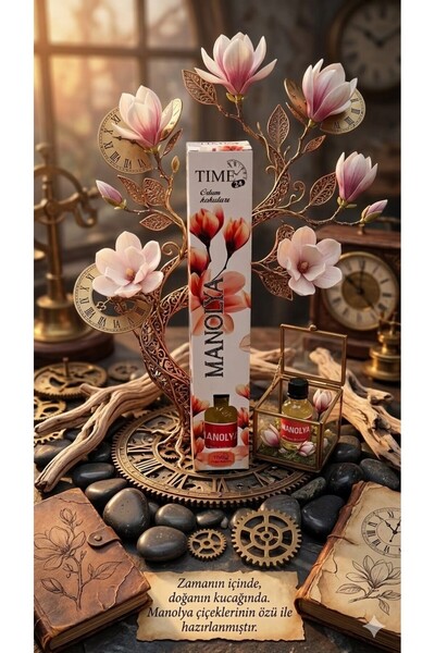 proalet TIME24 Manolya Oda Kokusu – Çubuklu Ortam Kokusu 50 ml