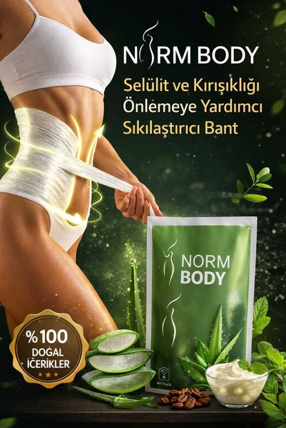 NORMBODY DOĞAL İÇERİKLİ SIKILAŞTIRICI SELÜLİT VE ÇATLAK OLUŞUMUNU ÖNLEYİCİ VE ONARICI BANT (MADE IN KOREA )