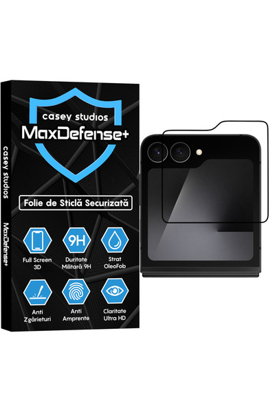 Casey Studios Folie Samsung Galaxy Z Flip7 FE, Full Cover, Full Glue, Anti Zg...
