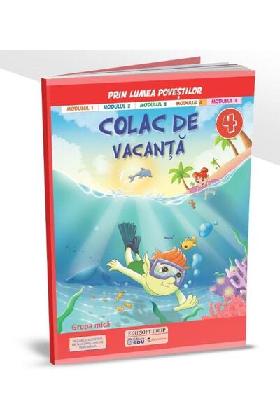 Editura EDU Prin lumea povestilor - Colac de vacanta. Grupa mi