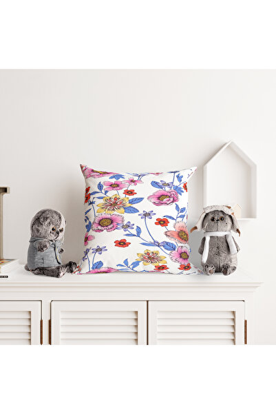 EVSEHOMES Blue Leafy Flower Digital Printing Case