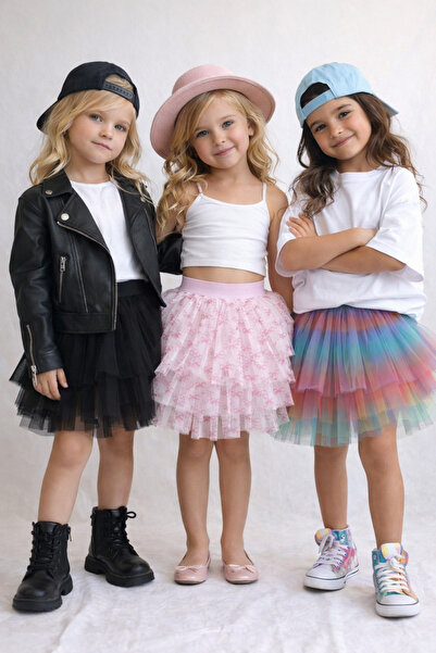 Kareea Fustă tulle 3 straturi