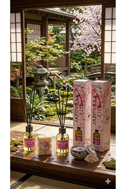 proalet TIME24 Japon Çiçeği Oda Kokusu – Çubuklu Ortam Kokusu 50 ml