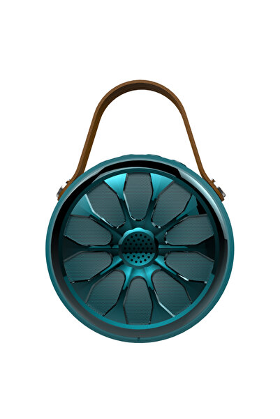 Datazone Bluetooth Speaker ( Blue )Power Bank /TF CARD/Audio Line /lighting /Mic