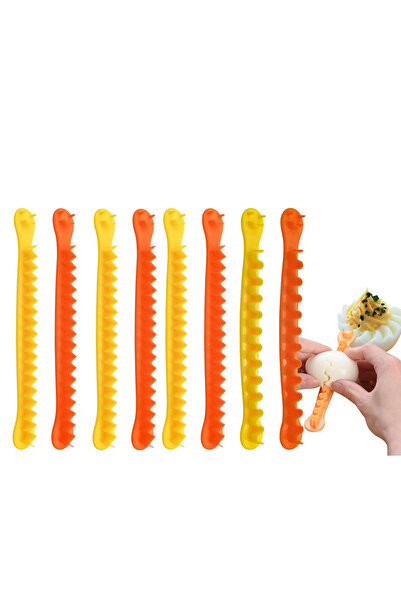 Arabest 8 PACK Fancy Cut Eggs Cutters, Multi-functional Household Egg Cut Flo...