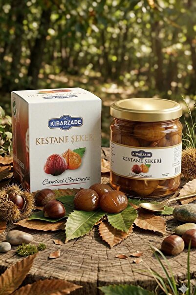 kibarzade kestane şekeri Kestane Şekeri - Şerbetli Kavanoz - 250 gr