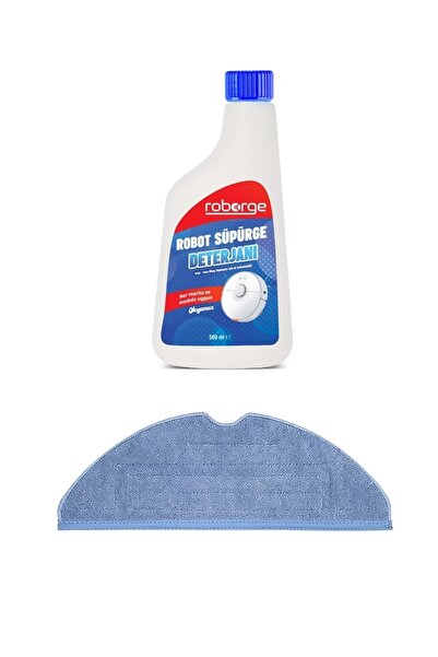 Roborge Roborock S7 MaxV Plus Robot aspirator cu lavetă de mop + detergent pe...