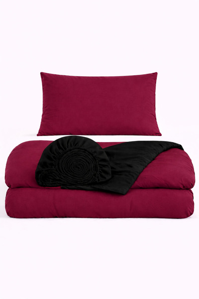 İQON cearșaf cu elastic lı lenjerie de pat pentru o persoană BRD-SYH OTLT1