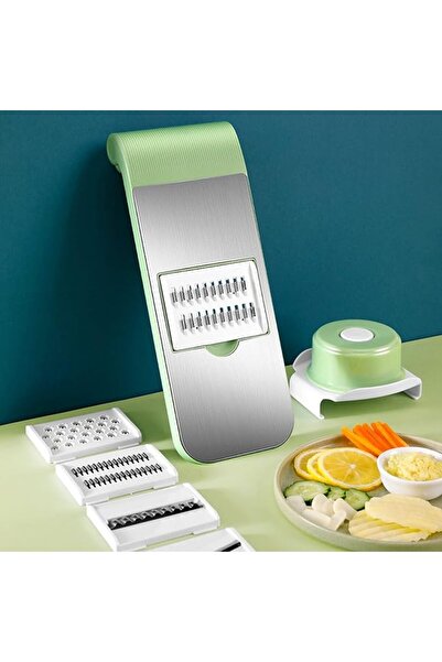 Arabest Vegetable Chopper with 5 Adjustable Stainless Steel Onion Blades,with...