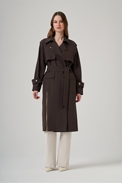 Nuss 6045 Etekği Fermuar Detaylı Kap