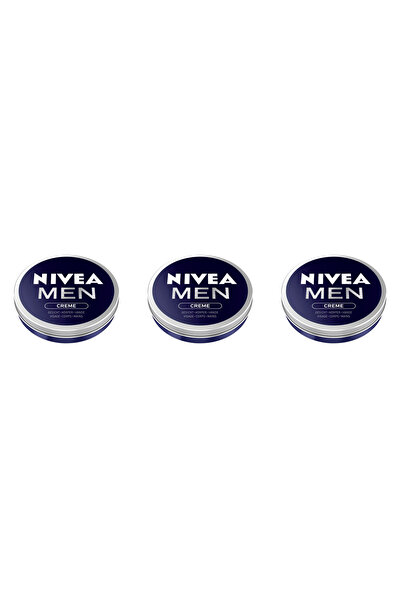 Nivea Men كريم الجسم والوجه للرجال 150 مل × 3 قطع