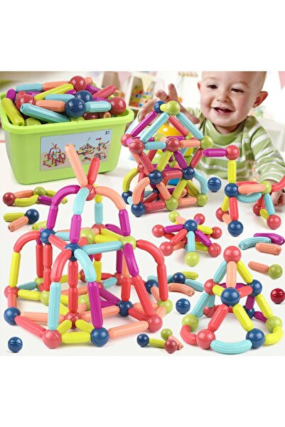 Arabest مجموعة مكعبات بناء مغناطيسية مكونة من 36 قطعة، ألعاب تعليمية في مجالا...