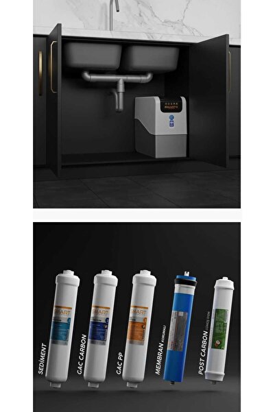 Smart -R- AKILLI SU ARITMA ROBOTU 5 LEDİL MOTORLU SU ARITMA ROBOTU