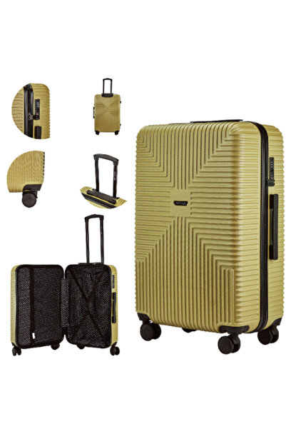 wings Valiză mare de călătorie 28” 97 L cu încuietoare TSA, policarbonat, dur...