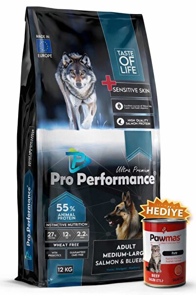 Pro Performance Pro Somonlu Orta ve Büyük Irk Yetişkin Köpek Maması 12 Kg