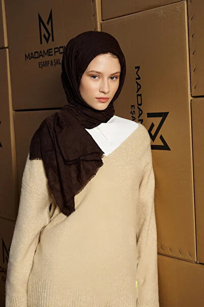 Madame Polo LORENA - - BAMBUKRAŞ - ŞAL - ACI KAHVE