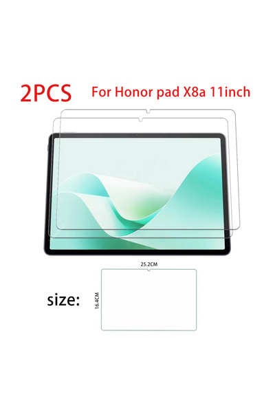 Choice 2PCS FOR Honor X8a 2PCS Glass For Honor pad X8a 11-inch Scratch Proof ...