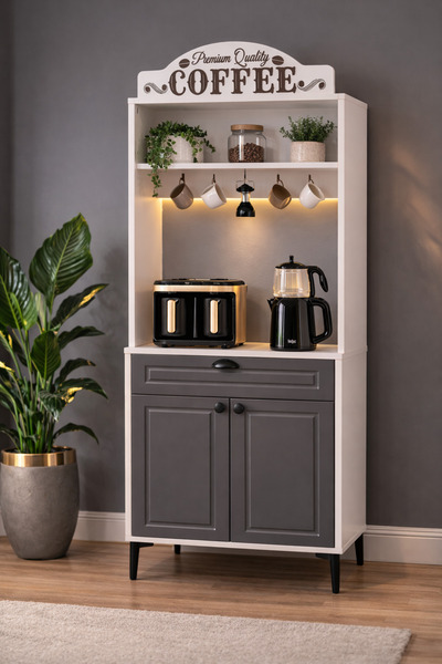 Setay Kahve Köşesi, PeraPlus Kahve Köşesi, Ledli Çok Amaçlı Dolap