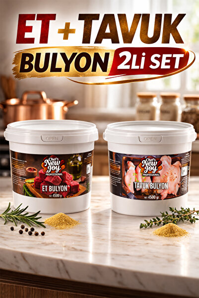 chef's new joy professional Bulyon Seti Et Bulyon + Tavuk Bulyon Efsane 2li D...