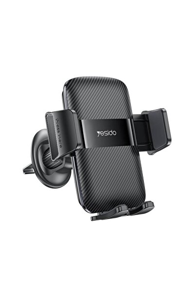 Yesido Suport telefon auto, grilă de ventilație, rotație 360 ​​grade, fibră d...