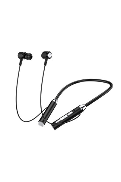Choice G08 Black Bluetooth Earphones Wireless Headphones Magnetic Sport Neckb...