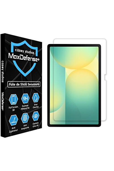 Casey Studios Folie Sticla Samsung Galaxy Tab S10 FE, Full Glue, HD, Anti Zga...