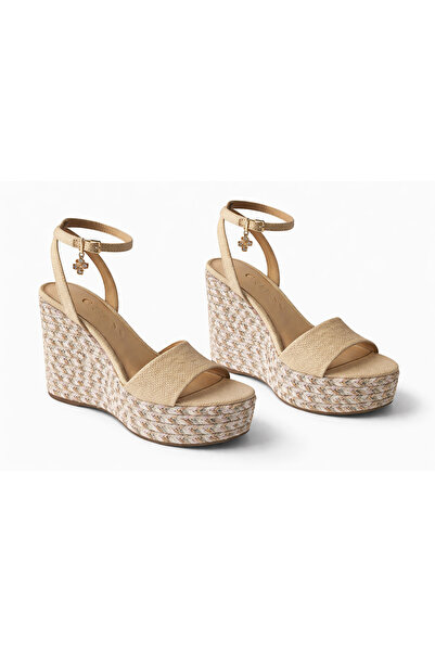 Guess Topuklu Bilekten Bağlamalı Terlik FLJERLELE04