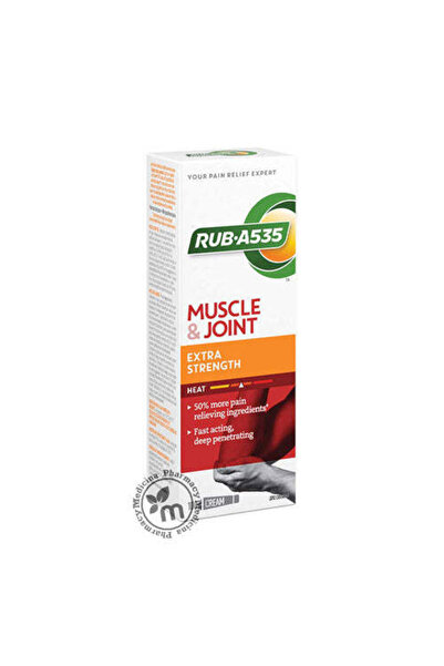 RUB A535 MUSCLE&JOINT REGULAR STRENGTH CREAM 100GM