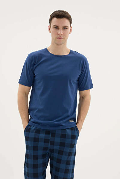 KLY New Season Cotton - Modal Men's Stylish Design Pajama Set