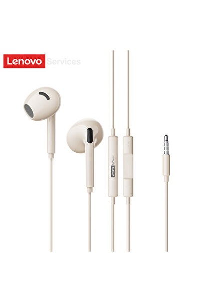 Choice1 Lenovo Beige 3.5mm YF02 Wired Gaming Headphones 3.5mm/Type-C For Mobi...