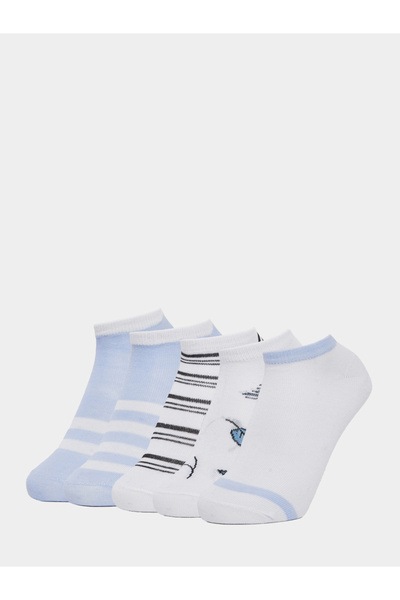Styli Pack of 5 - Striped Detail Ankle Socks
