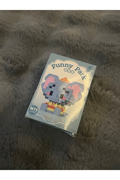 ZephiaStore ألعاب بناء على شكل فيل، مكعبات بناء، هواية صغيرة، تحفة فنية صغيرة