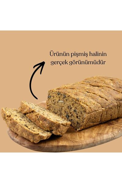 Naturiga Glutensiz Ketojenik Ekmek Karışımı 300 gr