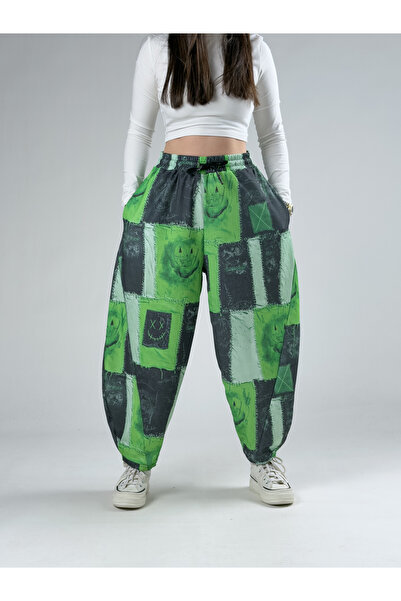 COCOPELLI Etnik Smile Patchwork Women's Pants Coc2942