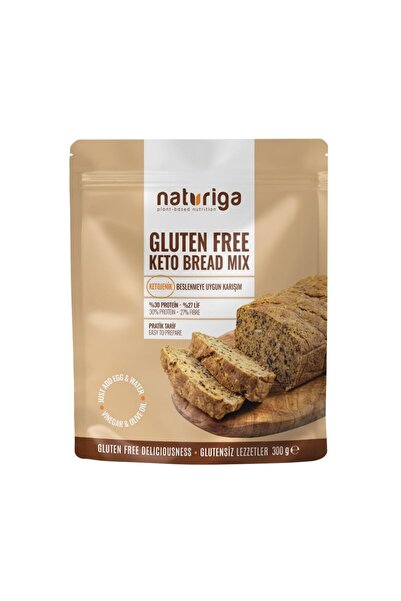 Naturiga Glutensiz Ketojenik Ekmek Karışımı 300 gr