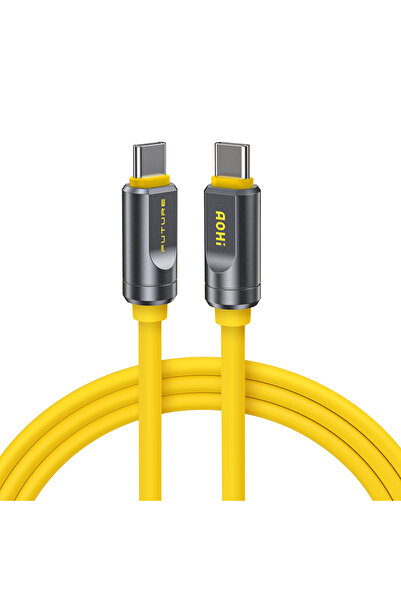 Aohi The Future Adonis Type-C to Type-C 2m PD 3.1 120Gbps 240W 8K Süper Hızlı...