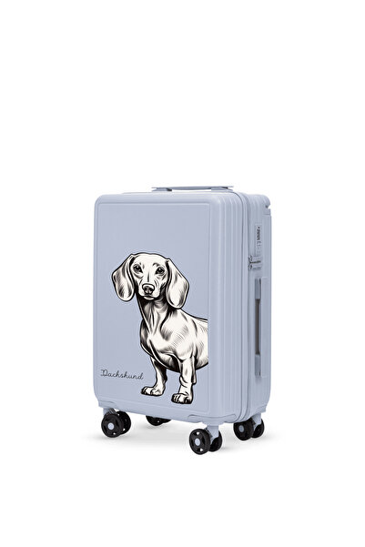 wings ABS+ 20” Cabin Suitcase - Pastel Blue
