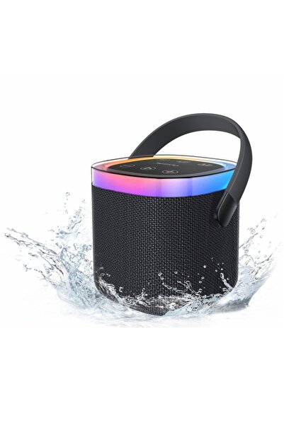 Yesido Boxă Bluetooth portabilă, 8W, IP67, 1800mAh, RGB, Negru