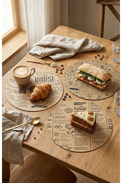 AkalBatu No29 36'lı Yuvarlak Gıda Servis ve Sunum Kağıdı