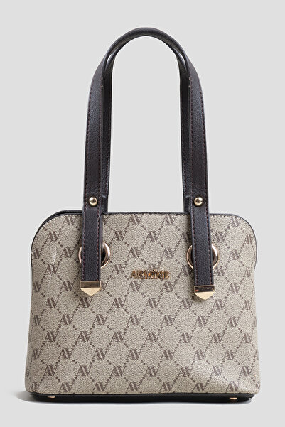 Armine Noktalı Çanta Vizon