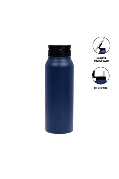 giftology FERRO - Magnetic Phone Holder Water Bottle 760ml - Sandstone