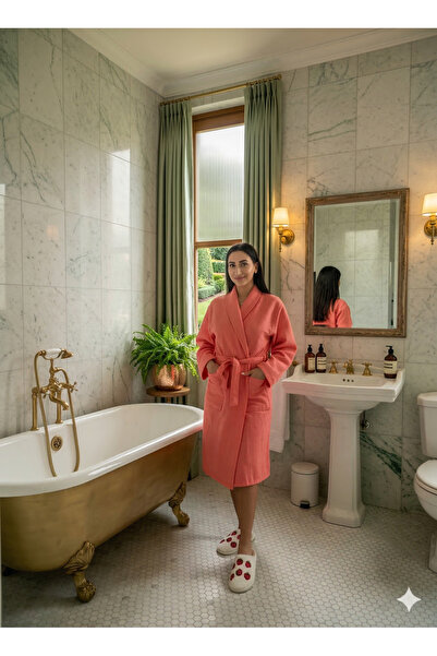 nf natural fabrica Design Cotton of Piqué Bathrobes (Summer-Winter)