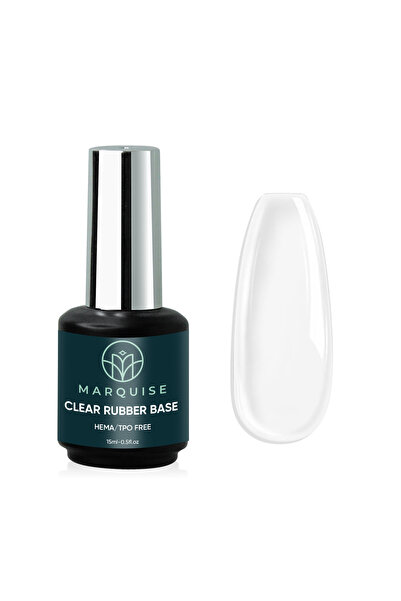 delis Βάση από καουτσούκ χωρίς HEMA/TPO, Marquise, διαφανής 1016-2-HTTF, 15 ml
