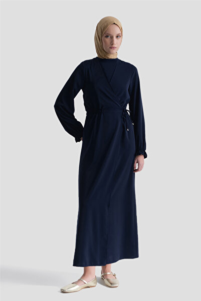 Armine Anvelop Elbise Lacivert