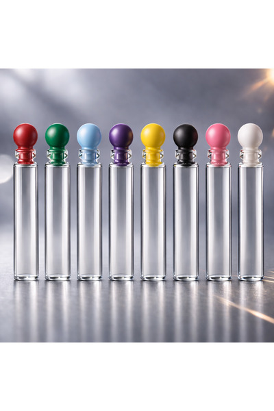 Cosy Club Shop 8li 5ml Mini Deneme Boy Yeniden Doldurulabilir Taşınabilir Cam...